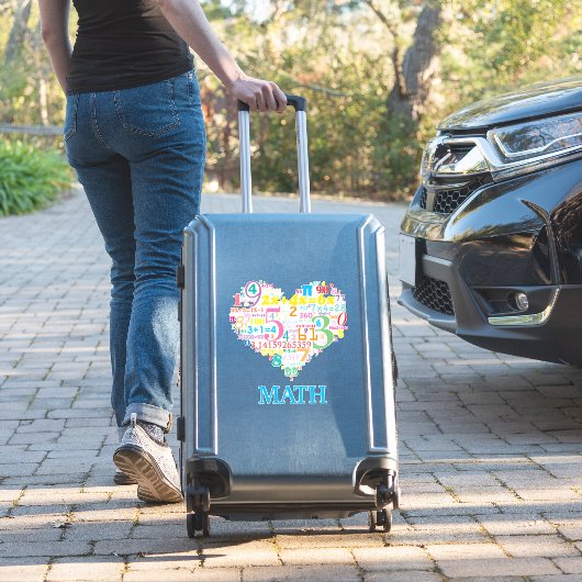 Heart Math Aufkleber (Koffer Insitu)