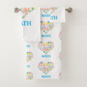 Heart Math Badhandtuch Set (Insitu)