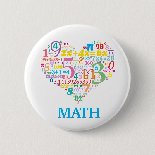 Heart Math Button (Vorderseite)