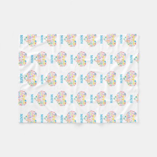 Heart Math Fleecedecke (Vorderseite (Horizontal))