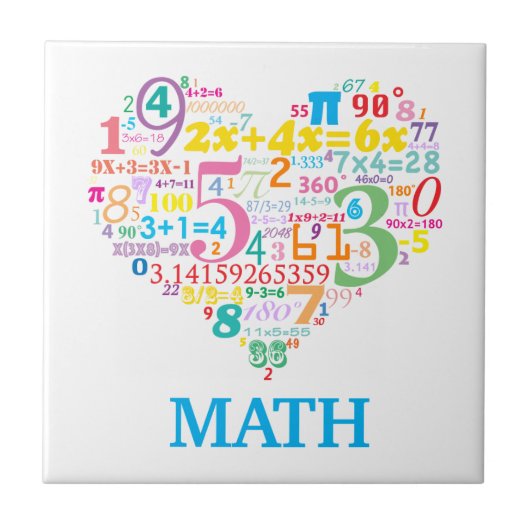Heart Math Fliese (Vorderseite)