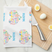 Heart Math Geschirrtuch (Viertel Falte)