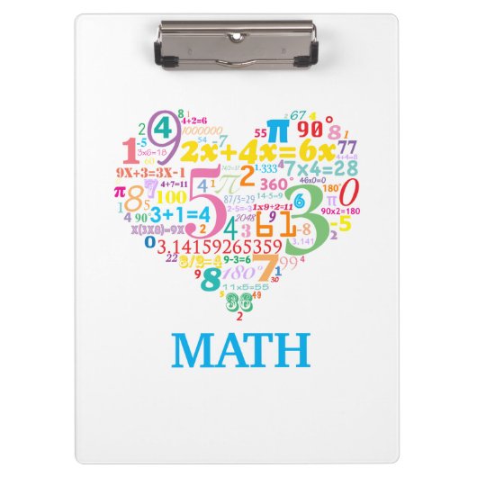 Heart Math Klemmbrett (Vorderseite)