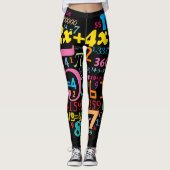 Heart Math Leggings (Vorderseite)