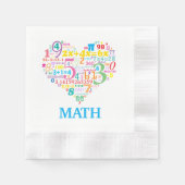 Heart Math Serviette (Vorderseite)