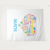 Heart Math Wandteppich (Vorderseite (Horizontal))