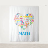 Heart Math Wandteppich (Vorderseite)