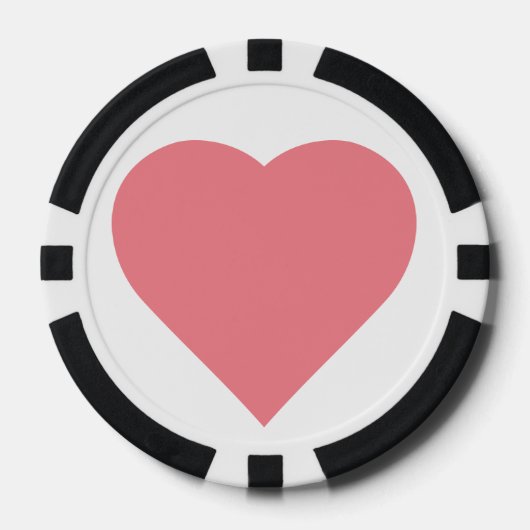 Heart Mix Pokerchips (Vorderseite)