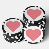 Heart Mix Pokerchips (Stapel)
