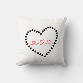 Heart Modern Art Kissen