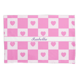 Heart Modern Pink Liebe Collection Kissenbezug