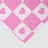 Heart Modern Pink Liebe Collection Seidenpapier (Ausschnitt)