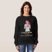 Heart MS Multiple Sclerosis Awareness March We Wea Sweatshirt (Vorne ganz)