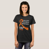 Heart MS Multiple Sclerosis Awareness March We Wea T-Shirt (Vorne ganz)