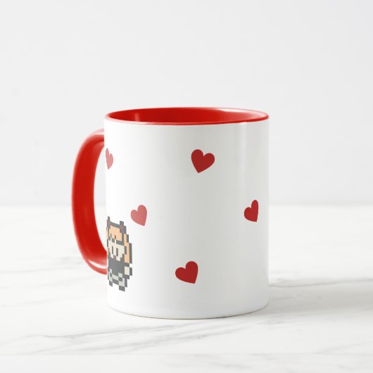 HEART MUG TASSE (Vorderseite Links)