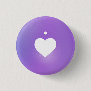 Heart Music Notation Liebe Language: Staccato Button