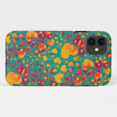 HEART-Muster - Ozeangrüne Liebe Case-Mate iPhone Hülle (Rückseite (Horizontal))