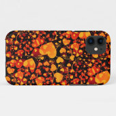 HEART-Muster - schwarz-gelb Case-Mate iPhone Hülle (Rückseite (Horizontal))