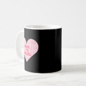Heart Nah Im Good Anti Valentines Day Single Aware Kaffeetasse (Vorderseite Links)