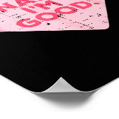 Heart Nah Im Good Anti Valentines Day Single Aware Poster (Ecke)