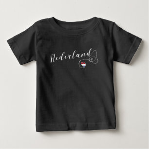 Heart Nederland Sweatshirt, Niederlande Baby T-shirt