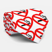heart_no_smoking_tie_red krawatte (Gerollt)