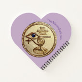 Heart Notebook - I Liebe You to Atlantis and Back Notizblock (Rückseite)