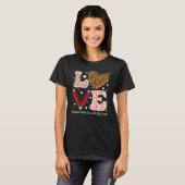 Heart Occupational Therapy Assistant Leopard Valen T-Shirt (Vorne ganz)