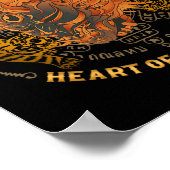 Heart Of A Champion - Kickboxing und Muay Thai Oni Poster (Ecke)