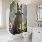 Heart of a Hound -  Duschvorhang (Beispiel)