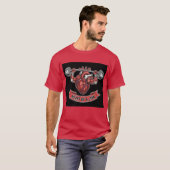 Heart of a Lion - Anatomical Heart Weightlifting T-Shirt (Vorne ganz)