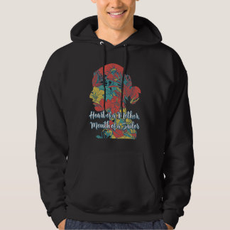 Heart of a Mother Mouth of a Sailor Mom Humor Mom Hoodie