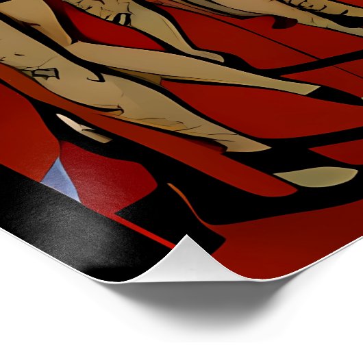 Heart of a UFO Obsession Poster (Ecke)