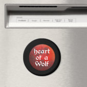 Heart of a Wolf Magnet (In Situ (Geschirrspüler))