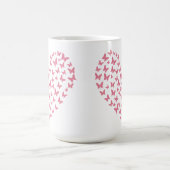 Heart of Capricious Butterflies Kaffeetasse (Mittel)