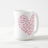Heart of Capricious Butterflies Kaffeetasse (VorderseiteRechts)