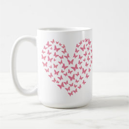 Heart of Capricious Butterflies Kaffeetasse