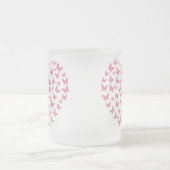 Heart of Capricious Butterflies Mattglastasse (Mittel)