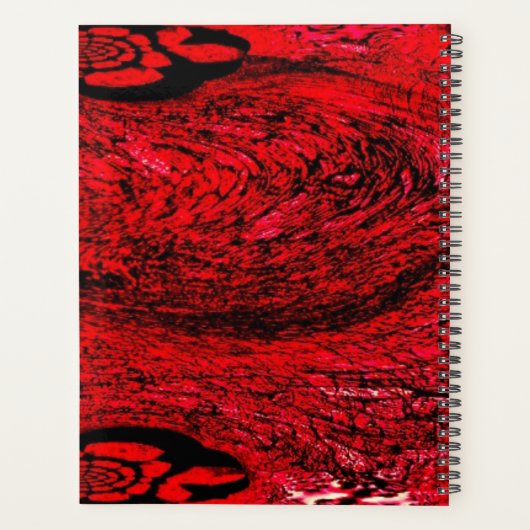 Heart of Chaos – Infinite Red Spiral Planer (Rückseite)