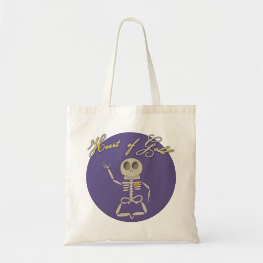 Heart of Gold Tote Bag Tragetasche (Vorne)