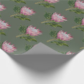 Heart of Gondwana, forest gr Wrapping Paper Design Geschenkpapier (Ecke)