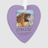 Heart of Her Living Spirit Ornament (Vorderseite)