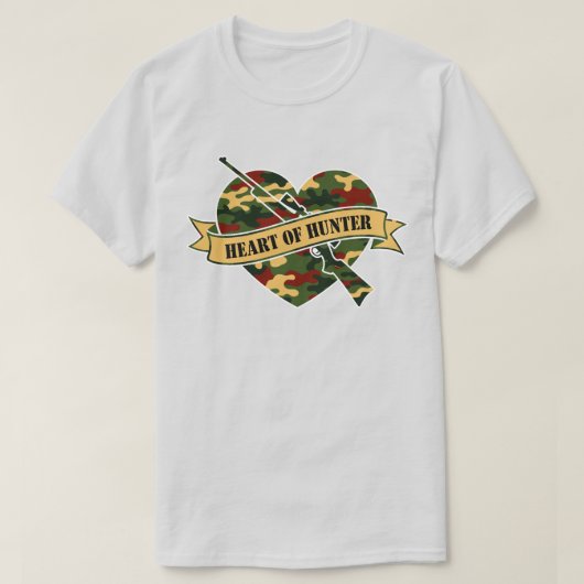 Heart of Hunter – Wilder Instinkt T-Shirt (Design vorne)