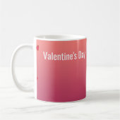 Heart Of Love-Romantic Coupe Holding Hands Design Kaffeetasse (Links)