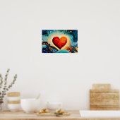 Heart of Mercy Poster (Küche)