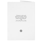 Heart of Prayer, Crown of Holly Card (Hinten)