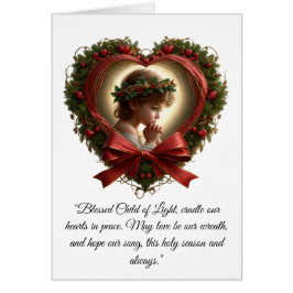 Heart of Prayer, Crown of Holly Card