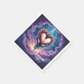 Heart of Quiet Magic.  Serviette (Ecke)