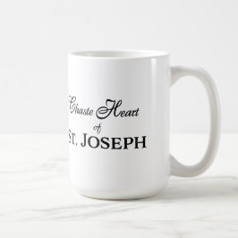 Heart of St. Joseph: Stainted Glass Version Kaffeetasse