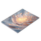 Heart of Summer – Glowing Core Abstract Journal No Notizblock (Linke Seite)